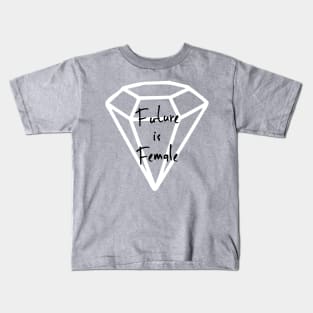 Future is female Kids T-Shirt